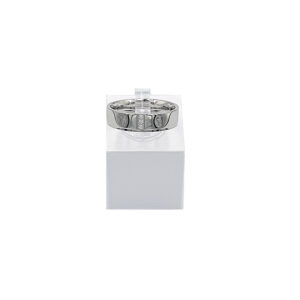 Δαχτυλίδι ατσάλινο βέρα ασημί - Image 3
